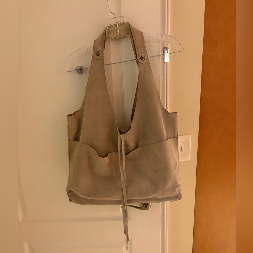 Free People Paris Suede tote